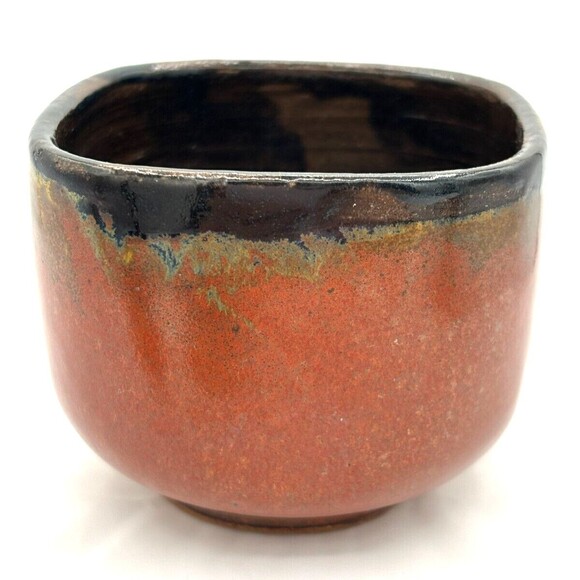 Studio Art Pottery Stoneware Earthenware Clay Small Bowls Ramekins Qty 3 Glazed - Picture 3 of 16